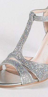 Adrianna Papell Mid Heel Glitter Sandal