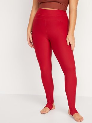 Old Navy Extra High-Waisted PowerSoft Stirrup Leggings for Women - ShopStyle