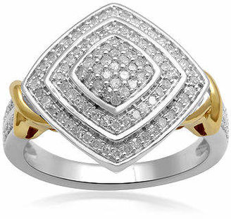 Fine Jewelry 1/2 CTW Diamond Two-Tone Ring Family