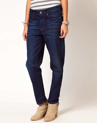 G Star G-Star 3301 Tapered Fit Cropped Jeans