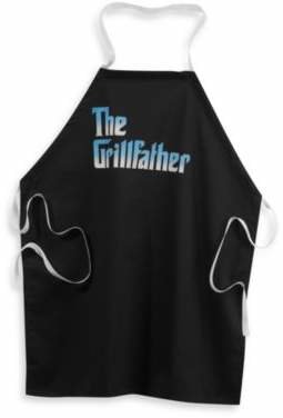 L.A. Imprints The Grillfather Apron in Black
