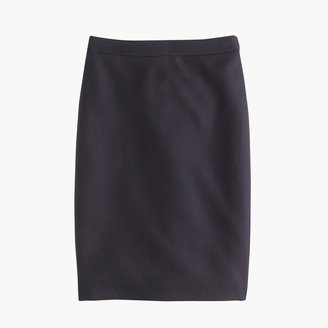J.Crew Petite No. 2 pencil skirt in double-serge wool