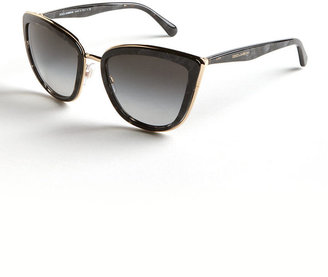 Dolce & Gabbana Wire Trimmed Cat-Eye Sunglasses