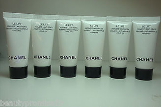 Chanel 6x LE LIFT Firming Anti-Wrinkle Creme Fine 0.17oz / 5ml EACH - NEW