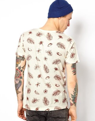 Wemoto T-Shirt with Floral Print