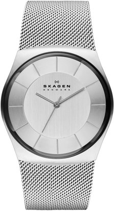 Skagen SKW6067 Classic Silver Mens Mesh Watch