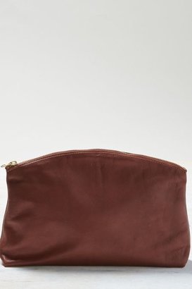 American Eagle Outfitters Brown Baggu Leather Clutch