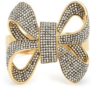 Juicy Couture Oversized Pave Bow Cuff
