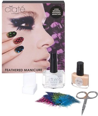 Ciaté Feathered Manicure - All A Flutter