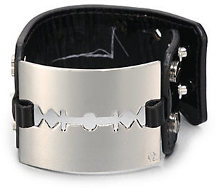 McQ Leather Cuff Bracelet