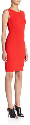 Narciso Rodriguez Jersey Ribbed Harness Dress