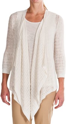 Lafayette 148 New York Botanico Cardigan Sweater - 3/4 Sleeve (For Women)