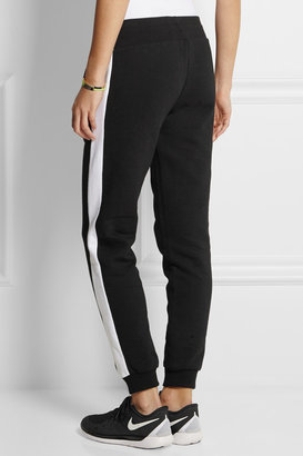 Karl Lagerfeld Paris Taylor cotton-jersey track pants
