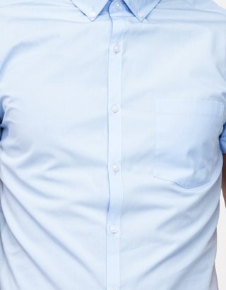 Topman Light Blue Button Down Shirt