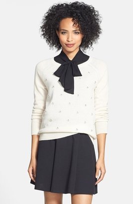 Halogen Embellished Cashmere Sweater (Online Only)