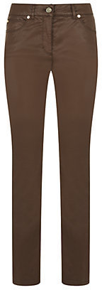 Escada Slim-Fit Coated Jeans
