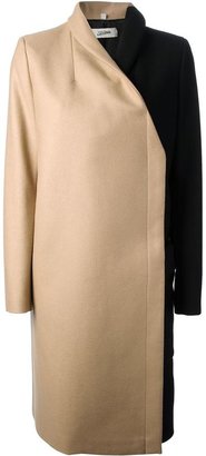 Jean Paul Gaultier bi-colour coat