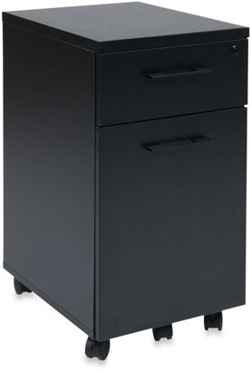 Office Star® Products Prado Mobile Filing Cabinet with Hidden Drawer and Castors