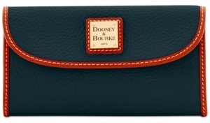 Dooney & Bourke Pebble Leather Continental Clutch
