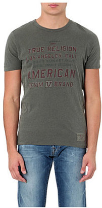 True Religion American crew-neck cotton-jersey t-shirt - for Men