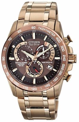 Citizen - Perpetual Chronograph Gold Watch At4106-52X
