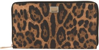 Dolce & Gabbana leopard print wallet