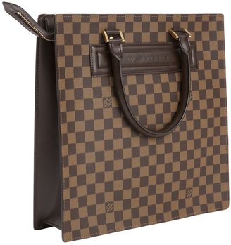 Louis Vuitton Brown Cloth Handbag