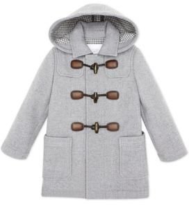Gucci Little Boy's Montgomery Wool & Cashmere Coat