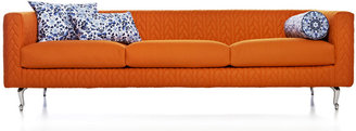 Moooi Delft Blue 3 Seat Sofa Pawn Foot No Cushions
