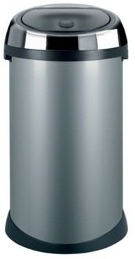 Brabantia Metallic grey 50 litre touch bin