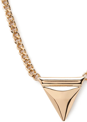 Forever 21 Oversized Triangle Pendant  Necklace