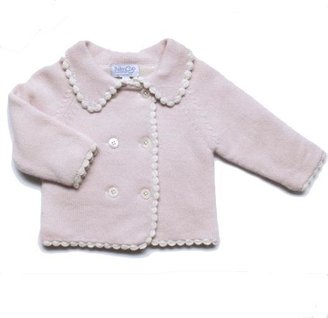 Baby CZ Pink Double Breasted Cardigan