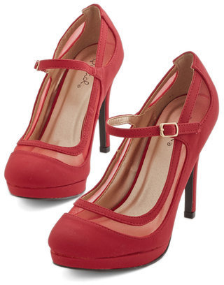 East Lion Corp./Qupid Soiree It Again Heel in Red
