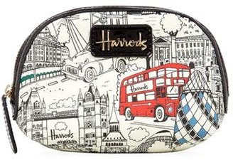 Harrods Monochrome London Cosmetics Case