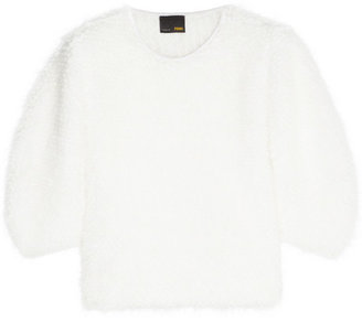 Fendi Angora and wool-blend sweater