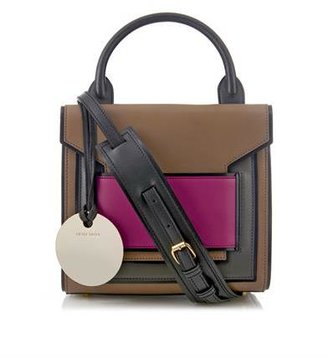 Pierre Hardy Bi-colour leather cross-body bag