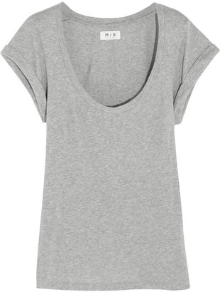 MiH Jeans The Scoop Neck cotton-jersey T-shirt