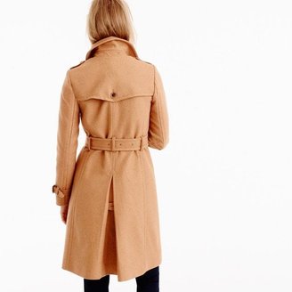 J.Crew Icon trench coat in Italian wool cashmere