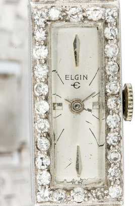 Elgin Filigree Diamond Watch