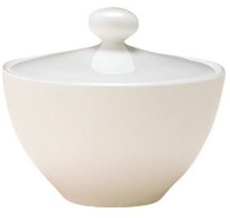Denby White bone china sugar bowl