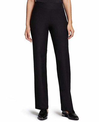 Eileen Fisher Stretch-Crepe Straight Pants