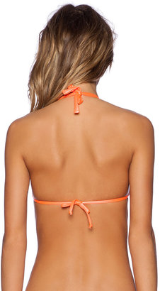 Solange CA by vitamin A Reversable Halter Bikini Top