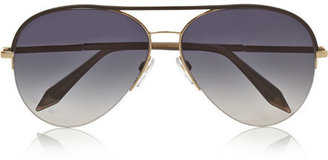Victoria Beckham Palomino aviator metal sunglasses