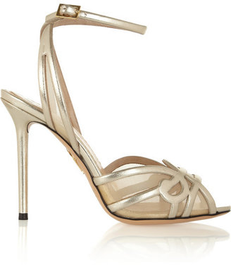 Charlotte Olympia Sugar High leather sandals
