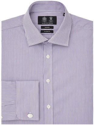 Austin Reed Non-Iron Classic Fit Fine Rope Stripe Shirt
