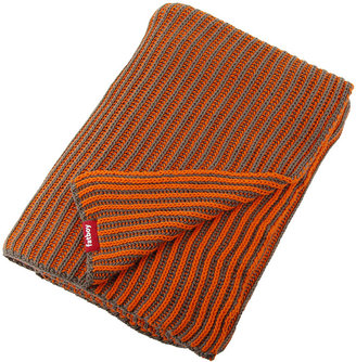 Fatboy Klaid Blanket - Taupe / Neon Orange