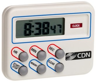 CDN TM8 Multi Task Digital Timer and Clock-Loud and Long Alarm