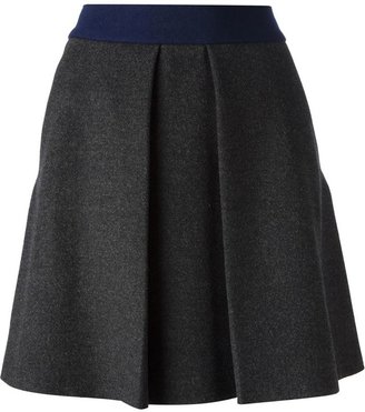 Cédric Charlier pleated skirt