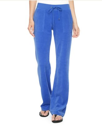 Juicy Couture Bling Bootcut Velour Pant