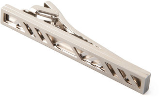 Burberry Cage-Check Tie Bar